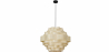 Buy Wooden Ceiling Lamp - Boho Bali Design Pendant Lamp - Aura Natural wood 59907 - in the UK