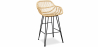 Buy Bar Stool with Armrests - Boho Bali Style - 65cm - Many Natural wood 59881 - prices
