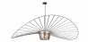 Buy Ceiling Lamp - Pendant Lamp Pamela Design - 140cm - Vertical Brown 59884 at Privatefloor