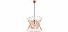 Buy Retro Ceiling Lamp - Design Pendant Lamp - Lia Gold 59908 - in the UK