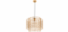 Buy Retro Ceiling Lamp - Design Pendant Lamp - Lars Gold 59909 - prices