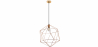 Buy Ceiling Lamp - Vintage Design Pendant Lamp - Lara Gold 59911 - in the UK
