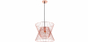 Buy Retro Ceiling Lamp - Design Pendant Lamp - Lia Rose Gold 59908 - prices