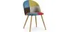 Dining Chair - Upholstered in Patchwork - Scandinavian Style - Simona image 9