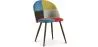 Dining Chair - Upholstered in Patchwork - Scandinavian Style - Simona image 9