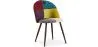 Dining Chair - Upholstered in Patchwork - Scandinavian Style - Ray image 9