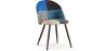 Dining Chair - Upholstered in Patchwork - Scandinavian Style - Pixi image 9