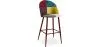 Patchwork Upholstered Stool - Scandinavian Style  - Ray image 9