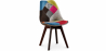 Buy Dining Chair - Upholstered in Patchwork - Simona Multicolour 59966 - in the UK