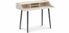 Buy Wooden Desk - Scandinavian Design - Torkel Natural wood 59985 - in the UK