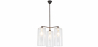 Buy Crystal Ceiling Lamp - Pendant Lamp - 3 Arms - Reg Bronze 59988 - in the UK