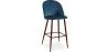 Velvet Upholstered Stool - Scandinavian Design - Evelyne image 9