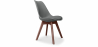 Buy Dining Chair - Scandinavian Style - Denisse Dark grey 59953 in the United Kingdom