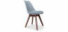 Buy Dining Chair - Scandinavian Style - Denisse Light grey 59953 - in the UK