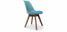 Buy Dining Chair - Scandinavian Style - Denisse Aquamarine 59953 home delivery