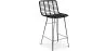 Wicker Bar Stool with Backrest - Boho Bali Design - 75cm - Catori image 9