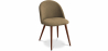 Buy Dining Chair - Upholstered in Fabric - Scandinavian Style - Evelyne Taupe 58982 at Privatefloor