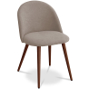 Dining Chair - Upholstered in Fabric - Scandinavian Style - Evelyne image 9