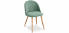 Buy Dining Chair - Upholstered in Fabric - Scandinavian Style - Evelyne Pastel blue 59261 at Privatefloor