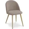 Dining Chair - Upholstered in Fabric - Scandinavian Style - Evelyne image 9