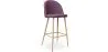 Fabric Upholstered Stool - Scandinavian Design - 76cm - Evelyne image 9