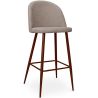 Fabric Upholstered Stool - Scandinavian Design - 76cm - Evelyne image 9