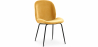 Buy Dining Chair - Upholstered in Velvet - Retro - Elias Mustard 59996 - in the UK
