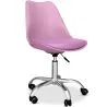 Office Chair with Wheels - Swivel Desk Chair - Tulip image 9