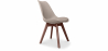 Buy Dining Chair - Scandinavian Style - Denisse Taupe 59953 at Privatefloor