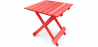 Buy Garden Table - Adirondack Wood Side Table - Alana Red 60007 - prices