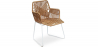 Buy Rattan Dining Chair - Garden Chair Boho Bali Design - Tale White 60015 - prices