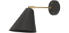 Buy Wall Lamp - Scandinavian Style - Livel Black 60022 - in the UK