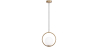 Buy Ceiling Globe Lamp - Golden Pendant Lamp - Glum Gold 60027 - in the UK