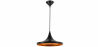 Buy Ceiling Lamp - Industrial Design Pendant Lamp - Extensive Black 22727 - in the UK