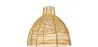 Rattan Ceiling Lamp - Boho Bali Design Pendant Lamp - Can image 9