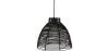 Black Rattan Ceiling Lamp - Boho Bali Design Pendant Lamp - Gian image 9