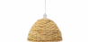 Buy Seagrass Ceiling Lamp - Boho Bali Design Pendant Lamp - Ngu Natural wood 60038 - in the UK