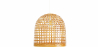 Buy Bamboo Ceiling Lamp - Boho Bali Design Pendant Lamp - Thi Natural wood 60043 - in the UK