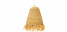 Buy Wicker Ceiling Lamp - Boho Bali Design Pendant Lamp - Thao Natural wood 60046 - in the UK