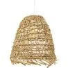 Buy Hanging Lamp Boho Style Natural Rattan - Linei Natural wood 60049