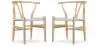 Pack of 2 Wooden Dining Chairs - Scandinavian Style - Wish image 9