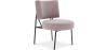 Buy Velvet Upholstered Armchair - Jerna Light Pink 60085 - in the UK