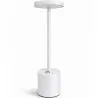 Buy Table Lamp Modern Rechargeable USB LED – Dimmable Light – Treye White 60099