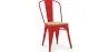 Dining Chair - Industrial Design - Steel and Wood - New Edition - Stylix image 9