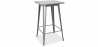 Buy Square Stool Table - Industrial Design - 100 cm - Galla Steel 60127 - in the UK