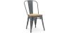 Dining Chair - Industrial Design - Steel and Wood - New Edition - Stylix image 9