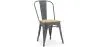 Dining Chair - Industrial Design - Steel and Wood - New Edition - Stylix image 9