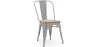 Dining Chair - Industrial Design - Steel and Wood - New Edition - Stylix image 9