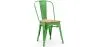 Dining Chair - Industrial Design - Steel and Wood - New Edition - Stylix image 9