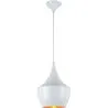 Buy Tallow Beat Shade Pendant Lamp  - Aluminium White 22726